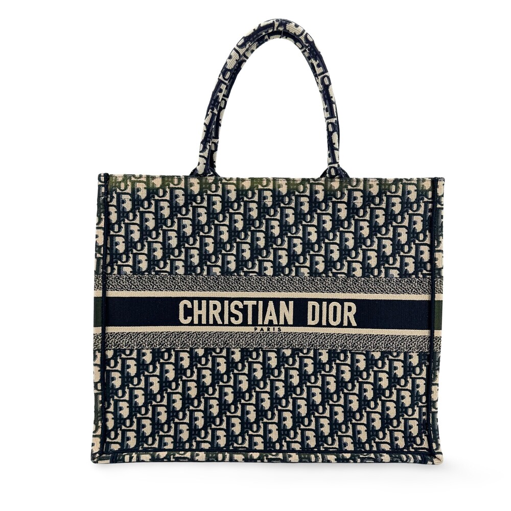Christian Dior Book Oblique Canvas Medium